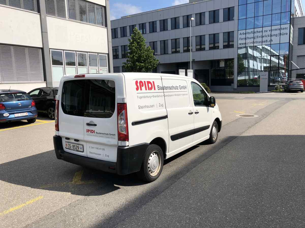 Fahrzeugbeschriftung - SPIDI Bautenschutz GmbH
